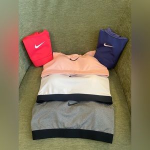 Nike Dry Fit sports bras - set of 5 sz Small